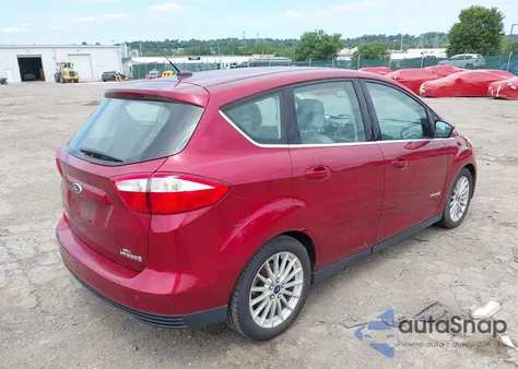 2013 Ford C-Max Hybrid Sel из США, поврежденный, VIN 1FADP5BU4DL538513